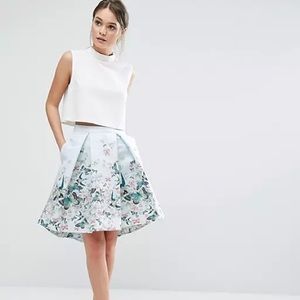 Ted Baker Reylia Butterfly High Low Skirt